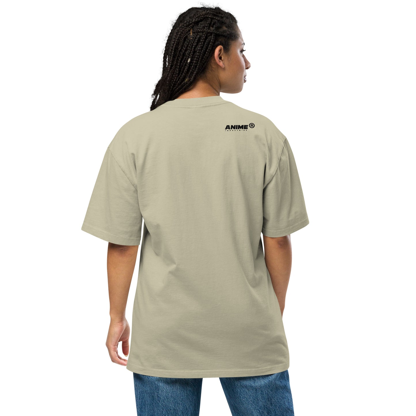 Anime Industries ® BZP Oversized faded t-shirt