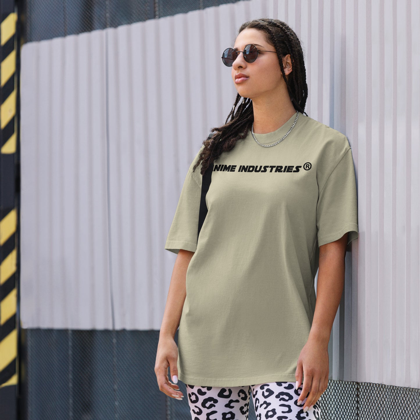 Anime Industries ® OFC Oversized faded t-shirt