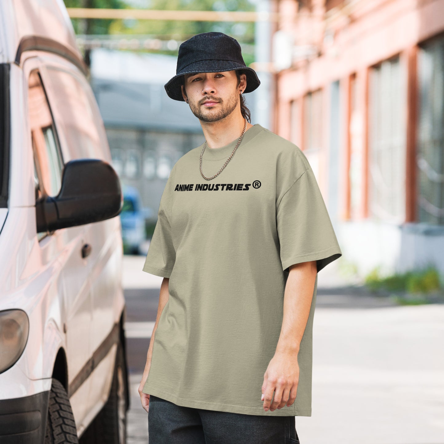Anime Industries ® OFC Oversized faded t-shirt