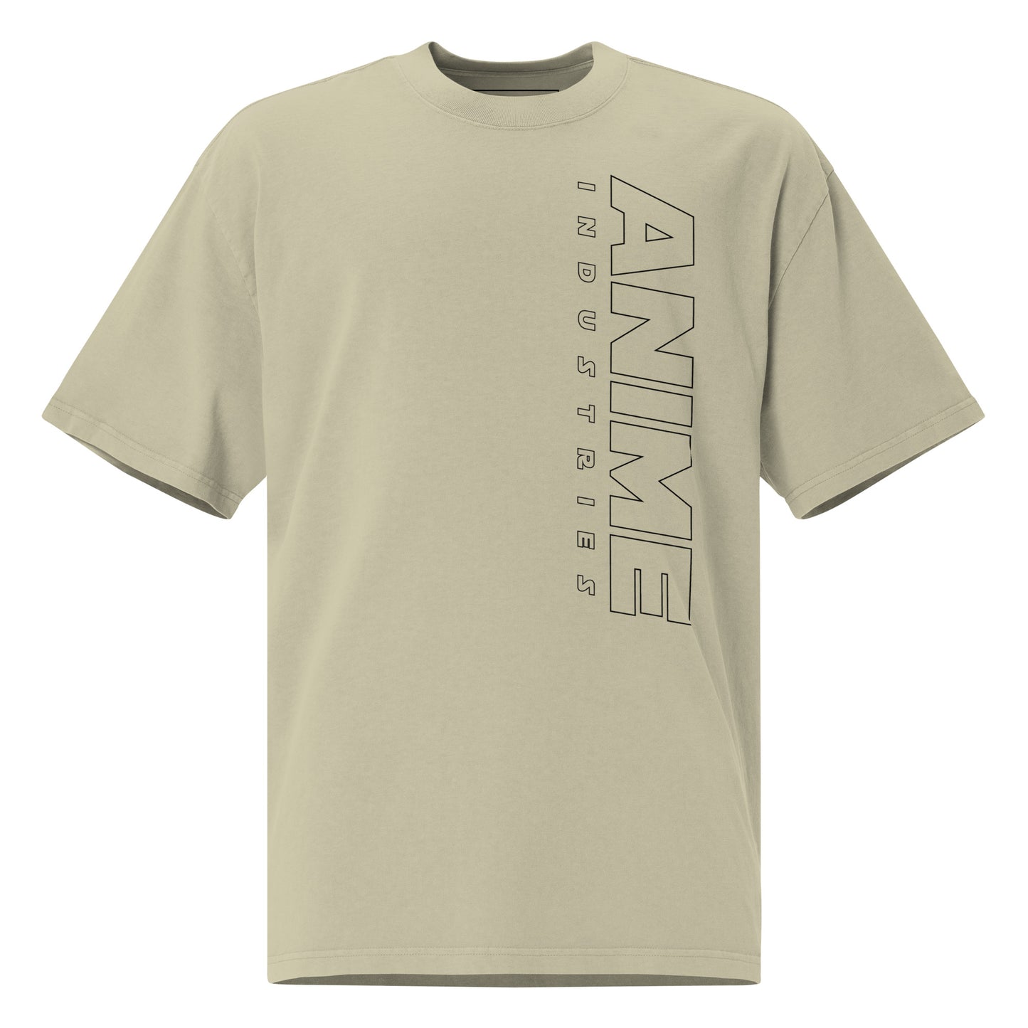 Anime Industries ® BZP Oversized faded t-shirt