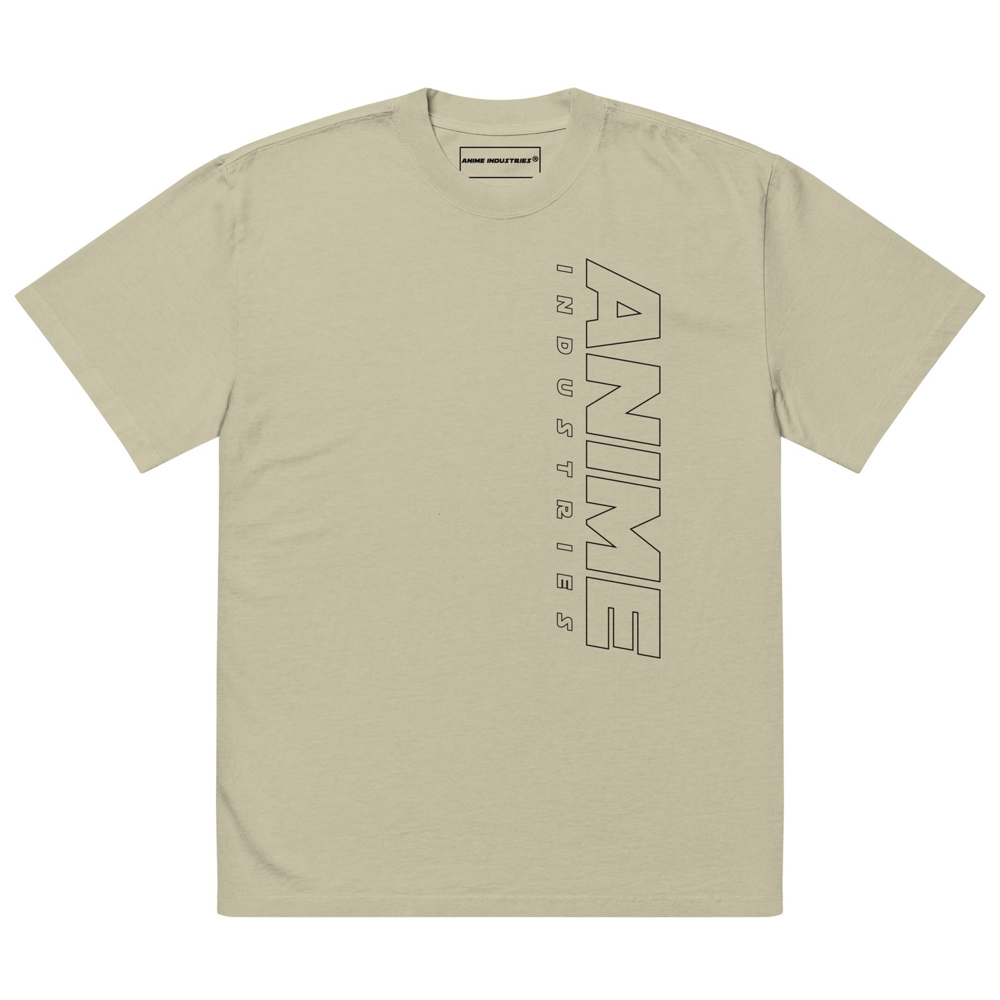 Anime Industries ® BZP Oversized faded t-shirt