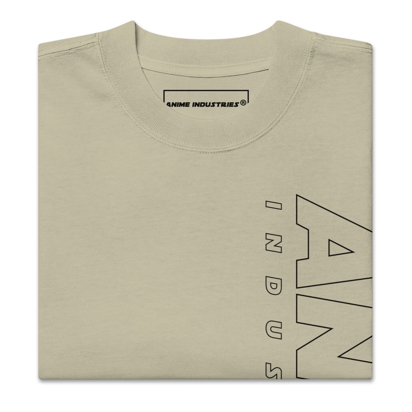 Anime Industries ® BZP Oversized faded t-shirt