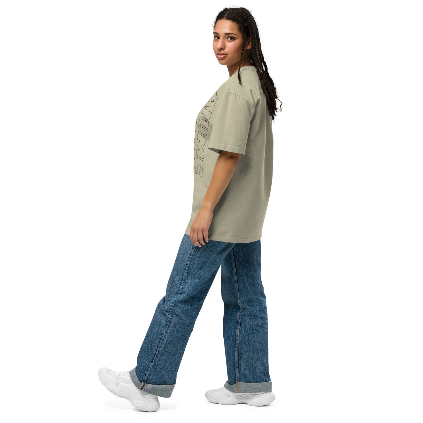 Anime Industries ® BZP Oversized faded t-shirt
