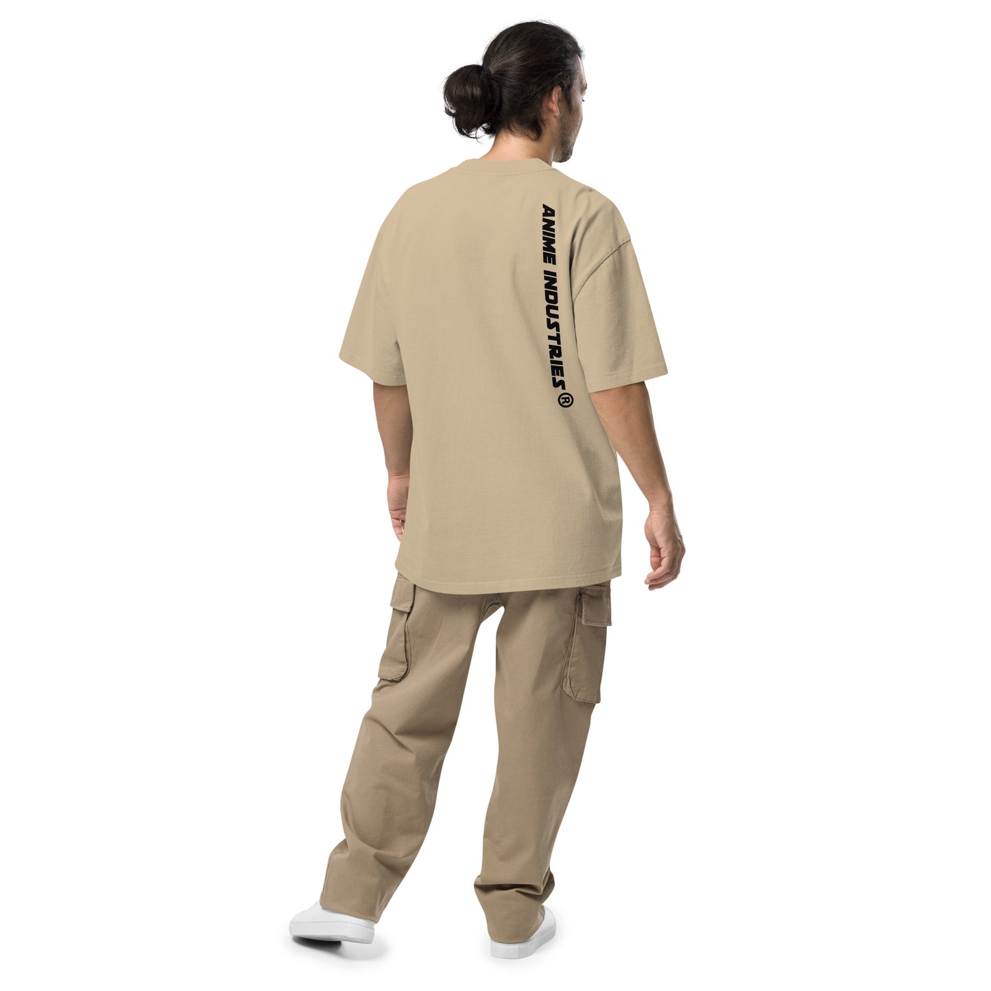 Anime Industries ® OFB Oversized faded t-shirt