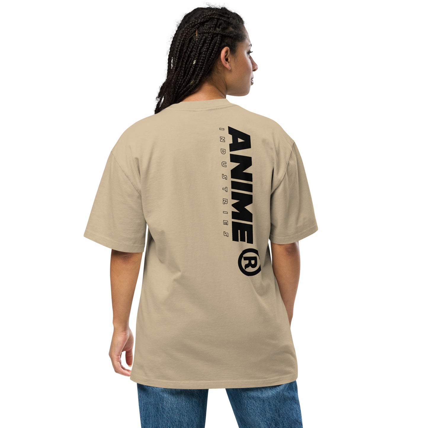 Anime Industries ® BZO Oversized faded t-shirt