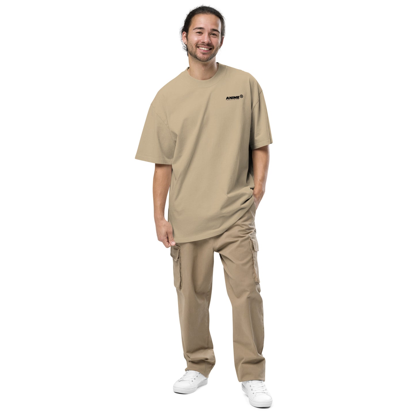 Anime Industries ® BZO Oversized faded t-shirt