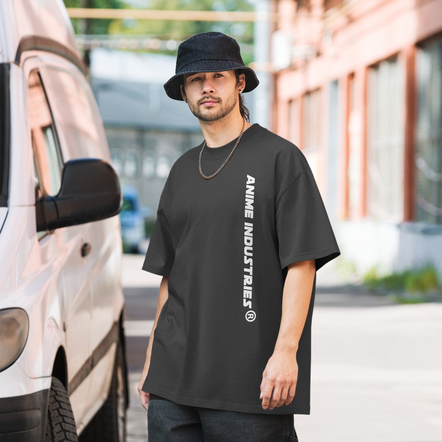 Anime Industries ® BTO Oversized faded t-shirt