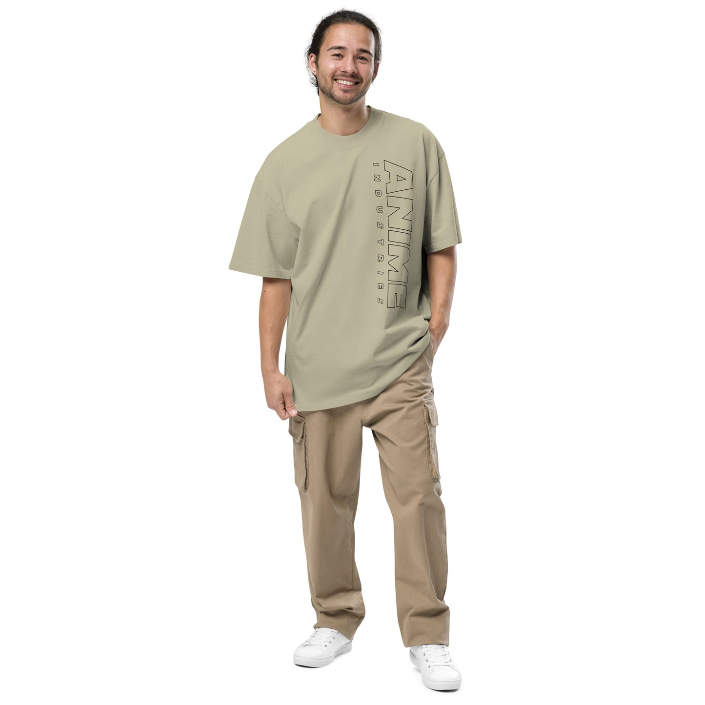 Anime Industries ® BZP Oversized faded t-shirt